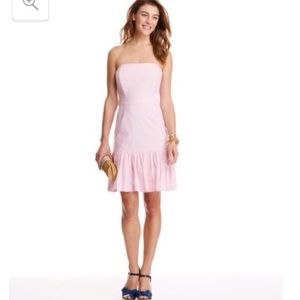SALE NWT Vineyard Vines Kentucky Derby Strapless SeersuckerDress